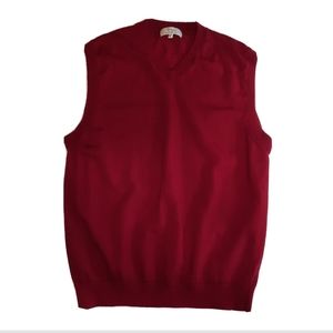 Turnbury 100% Extra Fine Merino Wool Sweater Vest